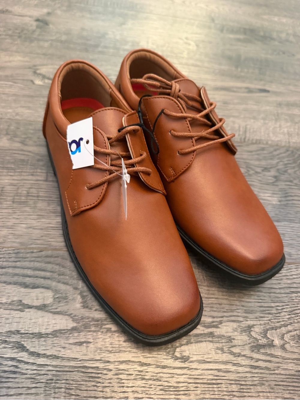 Classic Kids Moccasin Lace-Up Shoe - Brown